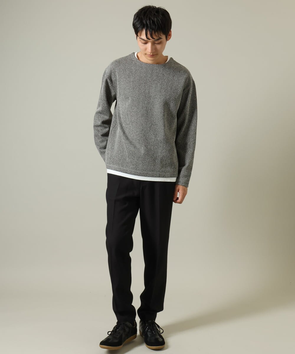KHLJV01059 a.v.v MEN(アー・ヴェ・ヴェ) 【累計1.3万枚販売】スマートスラックス(セットアップ可) リライトシリーズ1 ダークグレー