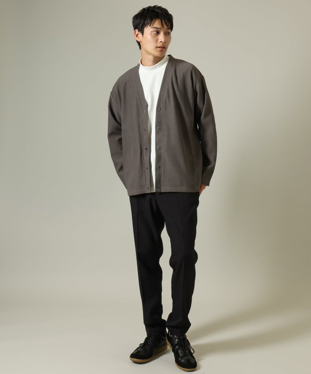 KHLJV01059 a.v.v MEN(アー・ヴェ・ヴェ) 【累計1.3万枚販売】スマートスラックス(セットアップ可) リライトシリーズ1 ダークグレー