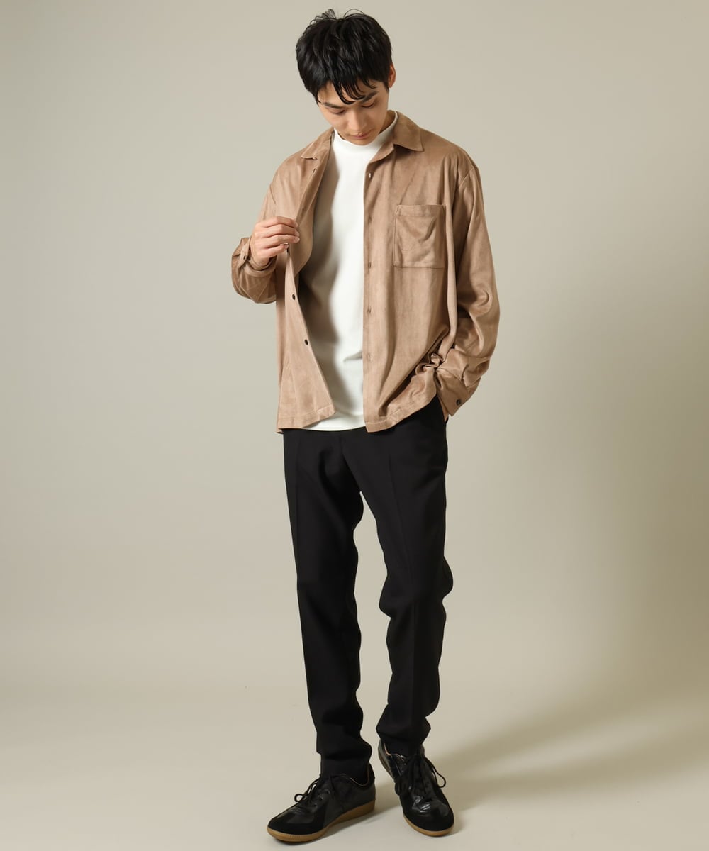 KHLJV01059 a.v.v MEN(アー・ヴェ・ヴェ) 【累計1.3万枚販売】スマートスラックス(セットアップ可) リライトシリーズ1 ダークグレー