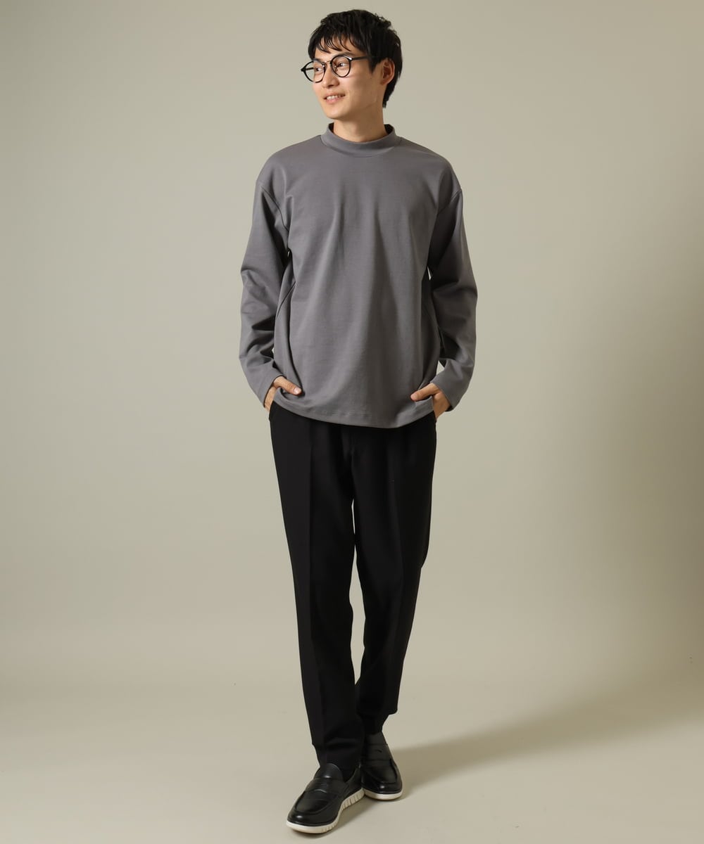 KHLJV01059 a.v.v MEN(アー・ヴェ・ヴェ) 【累計1.3万枚販売】スマートスラックス(セットアップ可) リライトシリーズ1 ダークグレー