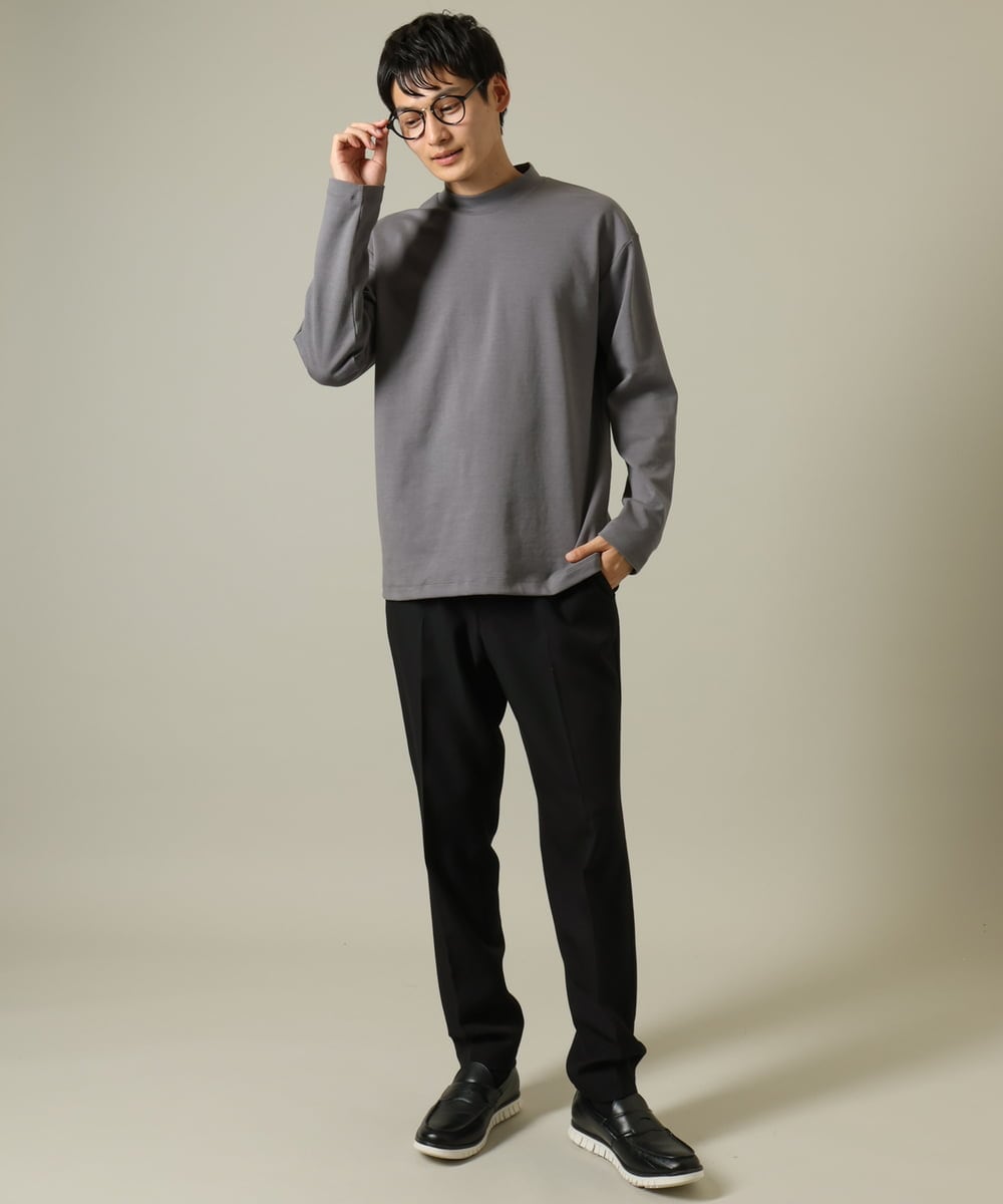 KHLJV01059 a.v.v MEN(アー・ヴェ・ヴェ) 【累計1.3万枚販売】スマートスラックス(セットアップ可) リライトシリーズ1 ダークグレー