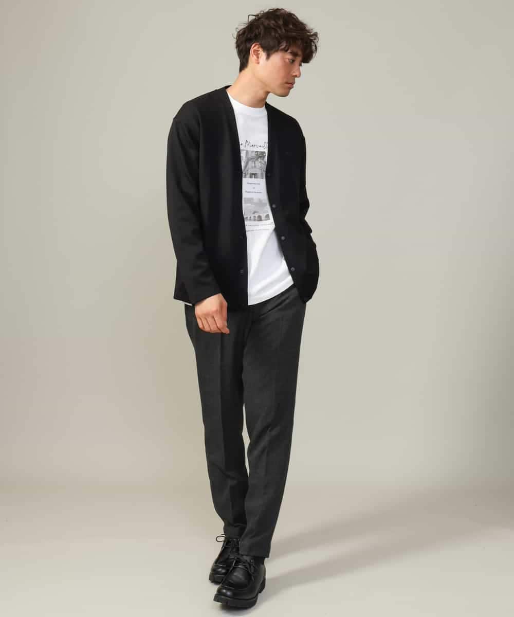 KHLJV01059 a.v.v MEN(アー・ヴェ・ヴェ) 【累計1.3万枚販売】スマートスラックス(セットアップ可) リライトシリーズ1 ダークグレー
