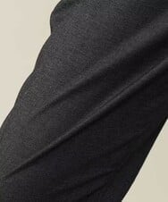 KHLJV02059 a.v.v MEN(アー・ヴェ・ヴェ) 【ストレッチ】スマートシャンブレーテーパードパンツ ネイビー