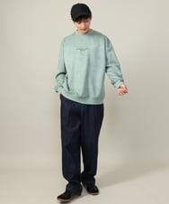 KHLKV10069 a.v.v MEN(アー・ヴェ・ヴェ) 【大人デニム】デニムワンタックワイドパンツ 15.8OZ ネイビー
