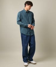 KHLKV10069 a.v.v MEN(アー・ヴェ・ヴェ) 【大人デニム】デニムワンタックワイドパンツ 15.8OZ ネイビー