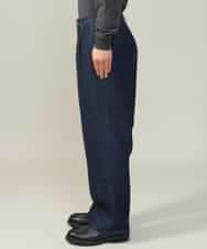 KHLKV10069 a.v.v MEN(アー・ヴェ・ヴェ) 【大人デニム】デニムワンタックワイドパンツ 15.8OZ ネイビー
