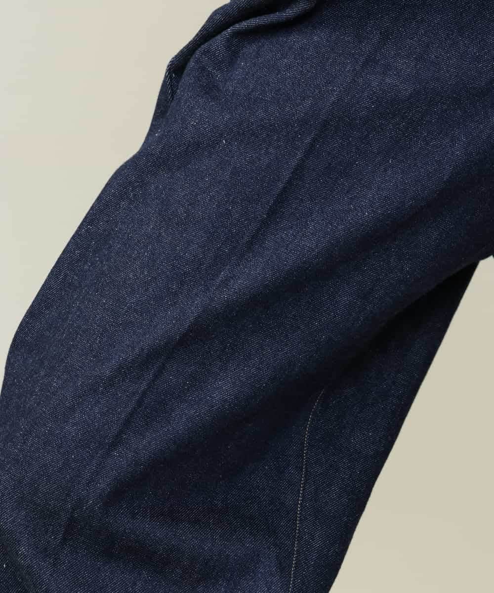 KHLKV10069 a.v.v MEN(アー・ヴェ・ヴェ) 【大人デニム】デニムワンタックワイドパンツ 15.8OZ ネイビー