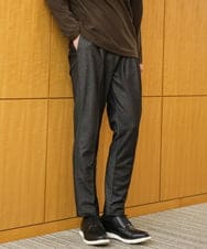 KHLKV15069 a.v.v MEN(アー・ヴェ・ヴェ) 【通年着用OK】スマートインレイシェイプスラックス(セットアップ可） ブラック