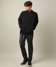 KHLKV15069 a.v.v MEN(アー・ヴェ・ヴェ) 【通年着用OK】スマートインレイシェイプスラックス(セットアップ可） ブラック