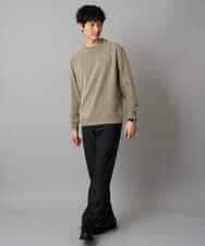 KHLLA12064 a.v.v MEN(アー・ヴェ・ヴェ) 【イージーケア/洗濯機で洗える】ピケストレッチ5ポケットパンツ ダークグレー