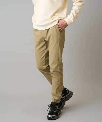 KHLLA14064 a.v.v MEN 【イージーケア/毛玉になりにくい】スーパーストレッチジョガーパンツ【洗濯機で洗える】