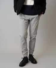 KHLLA14064 a.v.v MEN(アー・ヴェ・ヴェ) 【イージーケア/毛玉になりにくい】スーパーストレッチジョガーパンツ【洗濯機で洗える】 ライトグレー