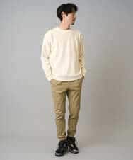 KHLLA14064 a.v.v MEN(アー・ヴェ・ヴェ) 【イージーケア/毛玉になりにくい】スーパーストレッチジョガーパンツ【洗濯機で洗える】 ブラック