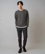 KHLLA14064 a.v.v MEN(アー・ヴェ・ヴェ) 【イージーケア/毛玉になりにくい】スーパーストレッチジョガーパンツ【洗濯機で洗える】 ブラック