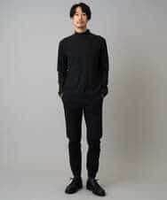 KHLLA14064 a.v.v MEN(アー・ヴェ・ヴェ) 【イージーケア/毛玉になりにくい】スーパーストレッチジョガーパンツ【洗濯機で洗える】 ブラック