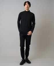 KHLLA14064 a.v.v MEN(アー・ヴェ・ヴェ) 【イージーケア/毛玉になりにくい】スーパーストレッチジョガーパンツ【洗濯機で洗える】 ブラック