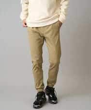 KHLLA14064 a.v.v MEN(アー・ヴェ・ヴェ) 【イージーケア/毛玉になりにくい】スーパーストレッチジョガーパンツ【洗濯機で洗える】 ブラック