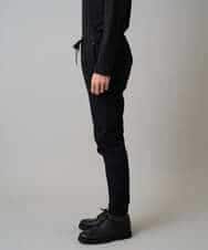 KHLLA14064 a.v.v MEN(アー・ヴェ・ヴェ) 【イージーケア/毛玉になりにくい】スーパーストレッチジョガーパンツ【洗濯機で洗える】 ブラック