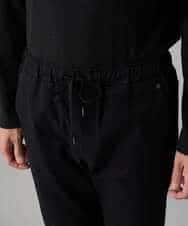 KHLLA14064 a.v.v MEN(アー・ヴェ・ヴェ) 【イージーケア/毛玉になりにくい】スーパーストレッチジョガーパンツ【洗濯機で洗える】 ブラック