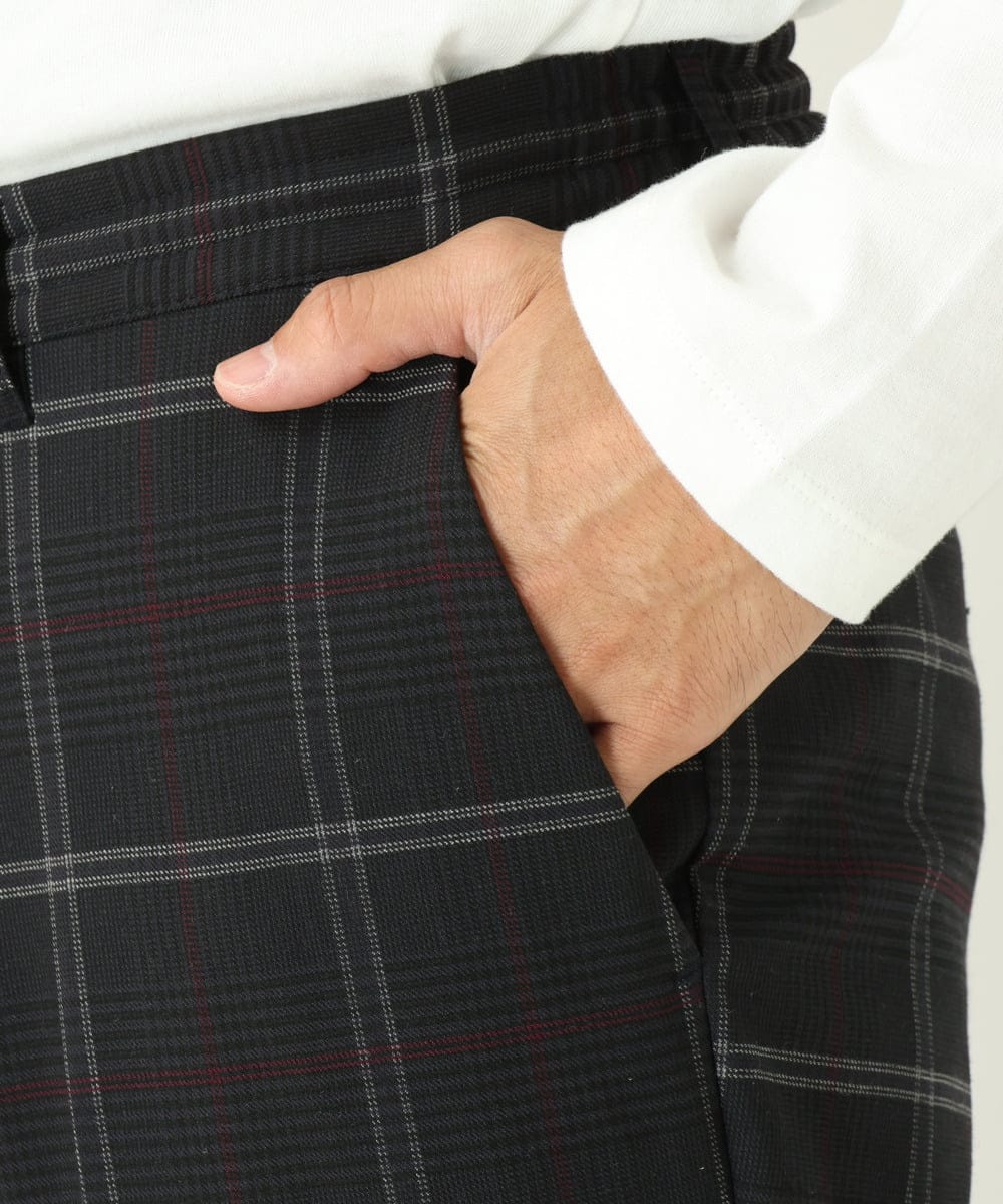 S-XXL】チェック柄裏起毛スマートスラックス(フルレングスパンツ) | a.v.v MEN(アー・ヴェ・ヴェ)｜イトキンオンラインストア