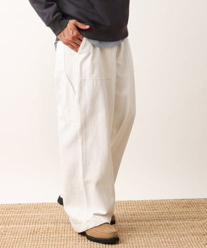KHLLS25089 a.v.v MEN デニムイージーバギーパンツ