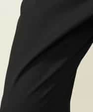 KHLLV26059 a.v.v MEN(アー・ヴェ・ヴェ) 【ON/OFF兼用】シャンブレー裏起毛スマートテーパードパンツ(セットアップ可） ネイビー