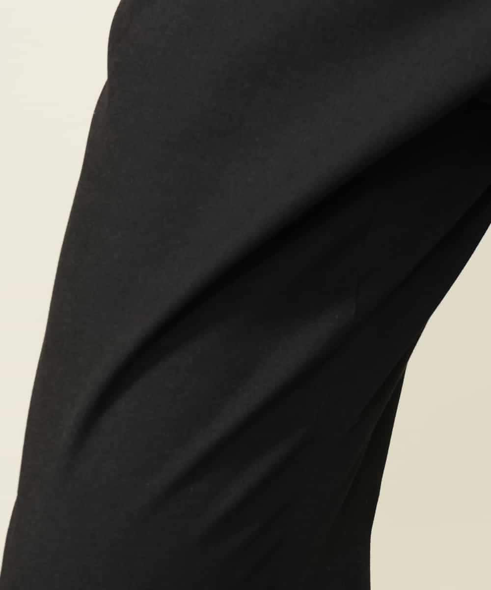 KHLLV26059 a.v.v MEN(アー・ヴェ・ヴェ) 【ON/OFF兼用】シャンブレー裏起毛スマートテーパードパンツ(セットアップ可） ネイビー