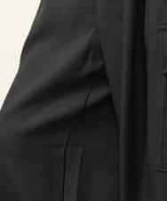 KHLLV27079 a.v.v MEN(アー・ヴェ・ヴェ) 【毛玉になりづらい】ワイドカーゴパンツ　LANATEC  ブラック