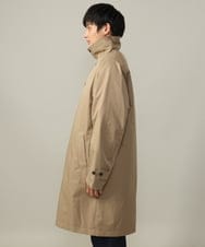 KHUAA30179 a.v.v MEN(アー・ヴェ・ヴェ) 【撥水/防風/上質ダウン】ツイルステンカラーダウンコート ベージュ