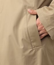 KHUAA30179 a.v.v MEN(アー・ヴェ・ヴェ) 【撥水/防風/上質ダウン】ツイルステンカラーダウンコート ベージュ