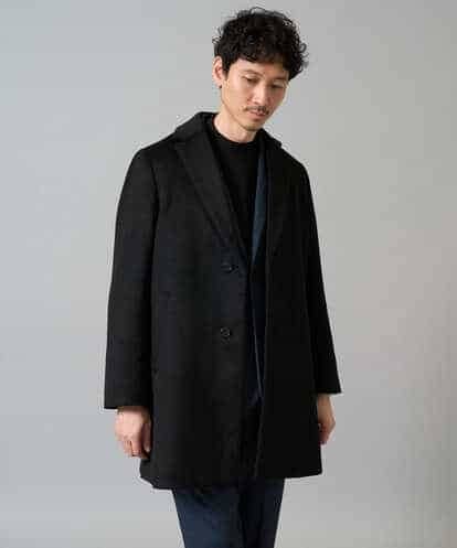 KHUAD01199 a.v.v MEN ウールライトビーバーチェスターコート