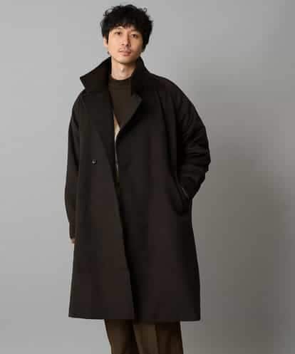 KHUAD08189 a.v.v MEN ワイドシルエットスタンドカラーコート