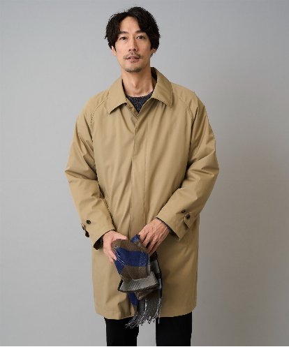 KHUAD30189 a.v.v MEN 【830FPダウン/軽量/撥水/防風】ライトスカイダウンステンカラーコート