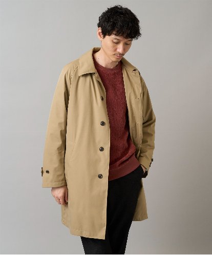 KHUAD30189 a.v.v MEN 【830FPダウン/軽量/撥水/防風】ライトスカイダウンステンカラーコート