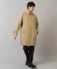 KHUAD30189 a.v.v MEN(アー・ヴェ・ヴェ) 【830FPダウン/軽量/撥水/防風】ライトスカイダウンステンカラーコート ブラック