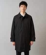 KHUAD30189 a.v.v MEN(アー・ヴェ・ヴェ) 【830FPダウン/軽量/撥水/防風】ライトスカイダウンステンカラーコート ブラック
