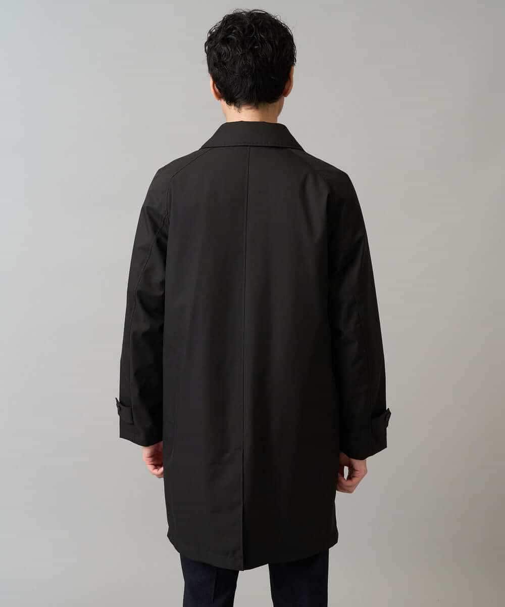 KHUAD30189 a.v.v MEN(アー・ヴェ・ヴェ) 【830FPダウン/軽量/撥水/防風】ライトスカイダウンステンカラーコート ブラック
