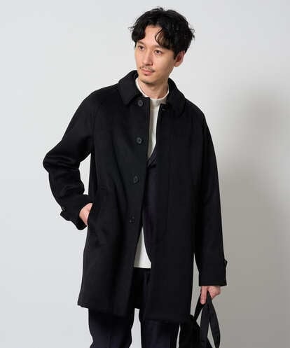 KHUAG09219 a.v.v MEN ライトビーバーステンカラーコート