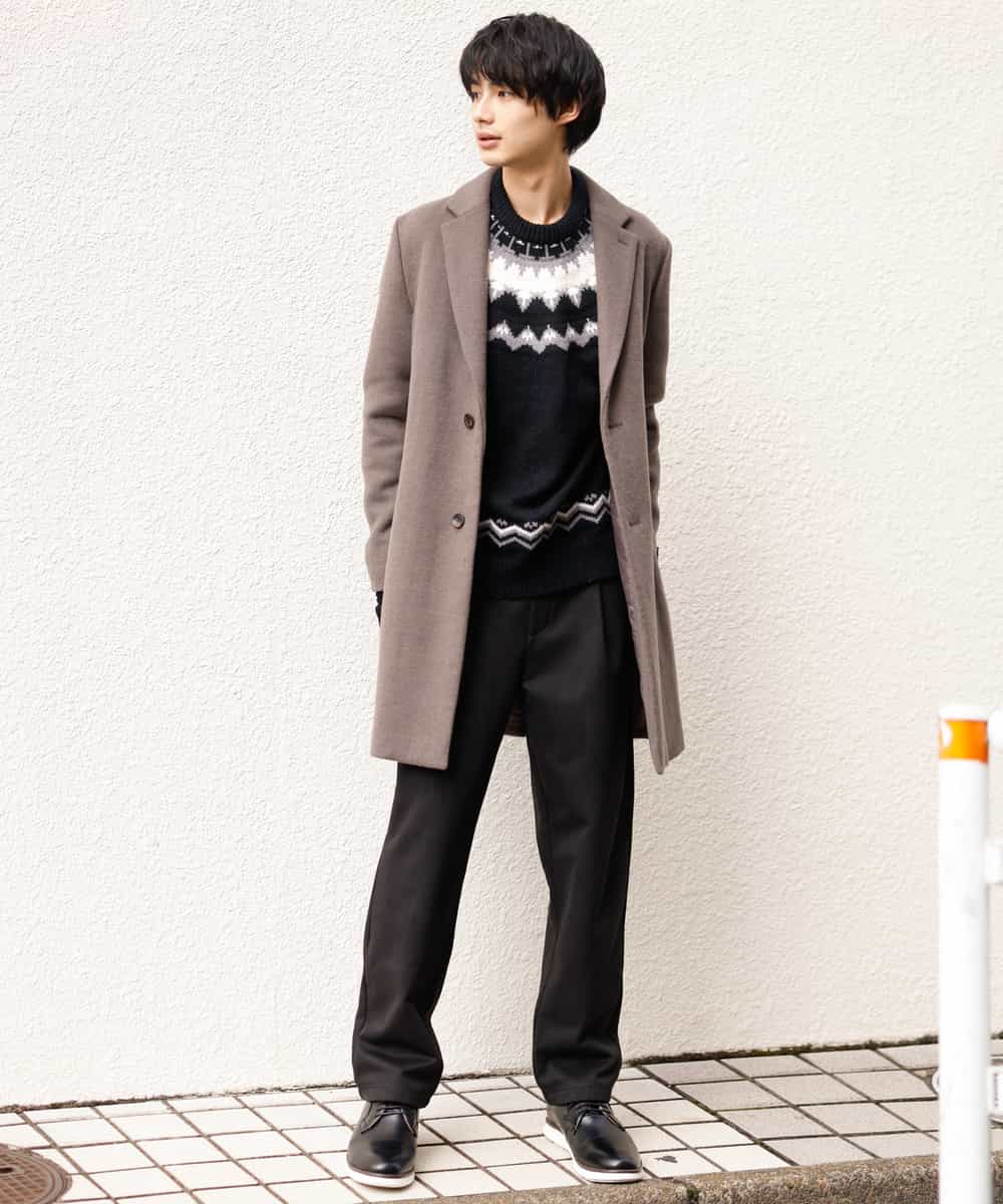 ウールライトビーバーチェスターコート Web限定サイズ チェスターコート A V V Men アー ヴェ ヴェ イトキンオンラインストア