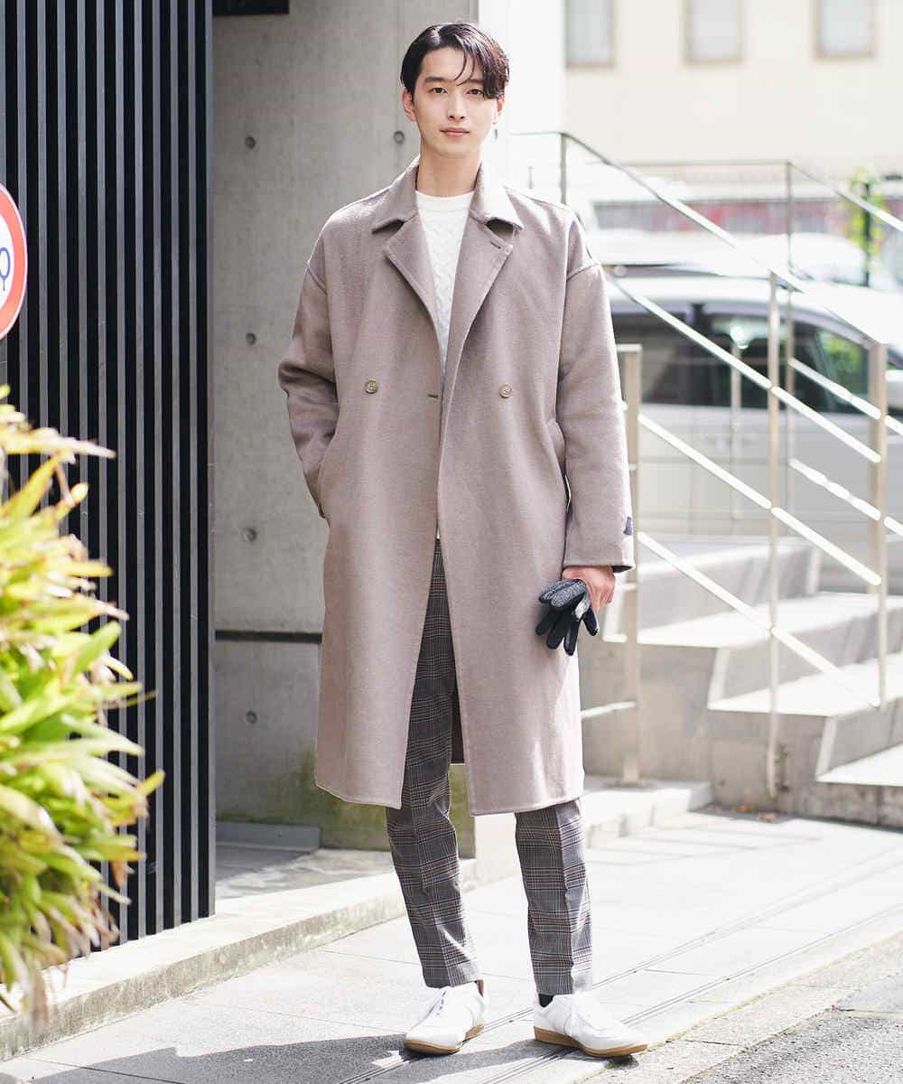 ビーバーダブルラップコート その他のコート ブルゾン A V V Men アー ヴェ ヴェ イトキンオンラインストア