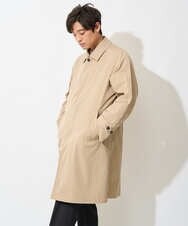 KHUEV01149 a.v.v MEN(アー・ヴェ・ヴェ) 【ON/OFF兼用】ステンカラーコート ベージュ