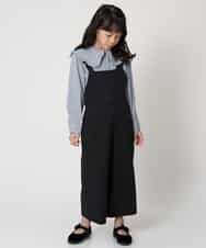 KJBCN20034 a.v.v KIDS(アー・ヴェ・ヴェ) [140-150]ビッグカラーブラウス ブルー