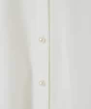 KJBEB29039 a.v.v KIDS(アー・ヴェ・ヴェ) [140-150]ダブルフリルカラーブラウス ホワイト