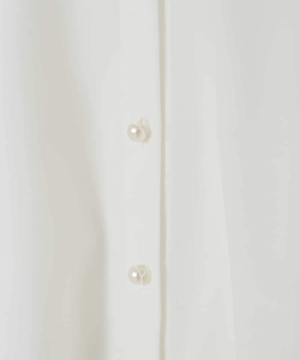 KJBEB29039 a.v.v KIDS(アー・ヴェ・ヴェ) [140-150]ダブルフリルカラーブラウス ホワイト