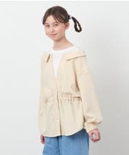 KJBEC41044 a.v.v KIDS(アー・ヴェ・ヴェ) [160]シャツレイヤードトップス ベージュ