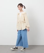 KJBEC41044 a.v.v KIDS(アー・ヴェ・ヴェ) [160]シャツレイヤードトップス ベージュ