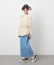 KJBEC41044 a.v.v KIDS(アー・ヴェ・ヴェ) [160]シャツレイヤードトップス ベージュ