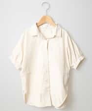 KJBFG13034 a.v.v KIDS(アー・ヴェ・ヴェ) [100-130]ウエストドロストチュニックシャツ[WEB限定サイズ] ベージュ