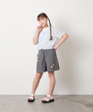 KJBGD59039 a.v.v KIDS(アー・ヴェ・ヴェ) [130-160]シアーシャツ＆タンクセット ブルー