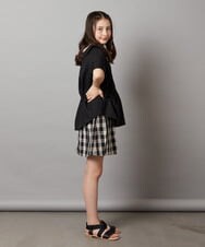 KJBHV21029 a.v.v KIDS(アー・ヴェ・ヴェ) [100-130]レイヤード風ブラウス ライトブルー
